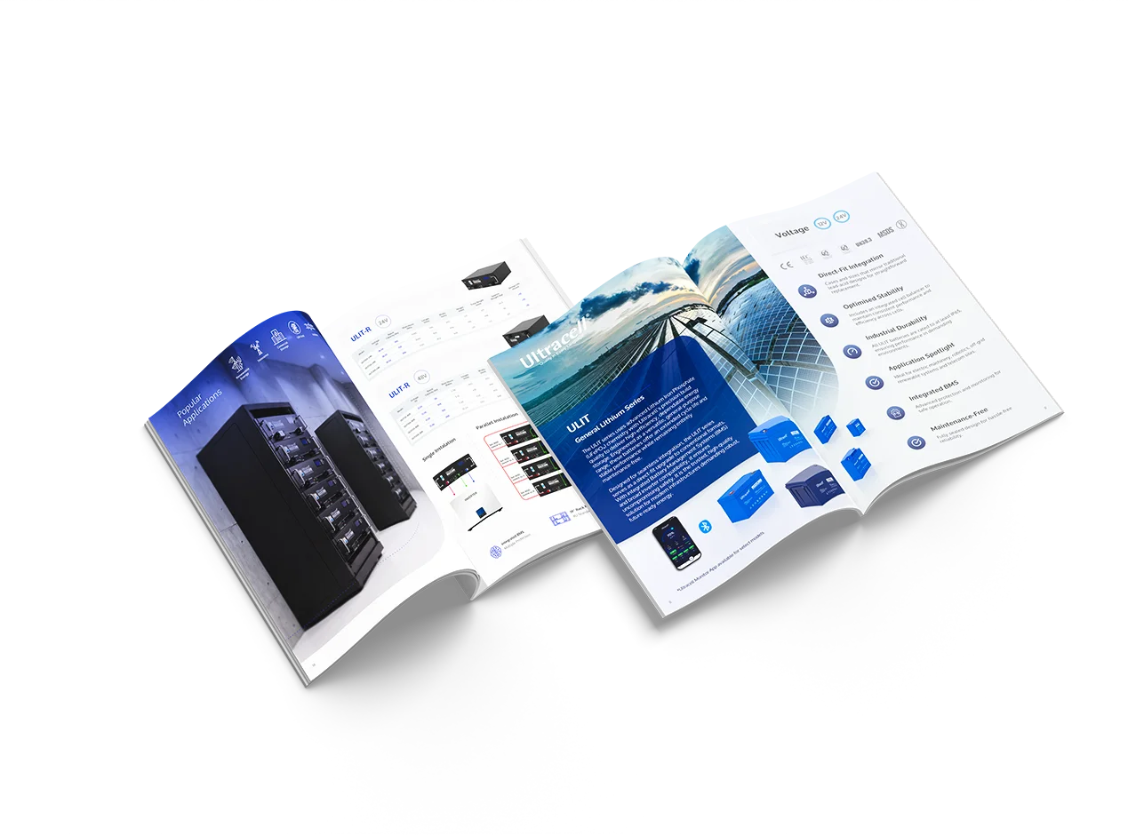 Ultracell 2026 Lithium brochure cover