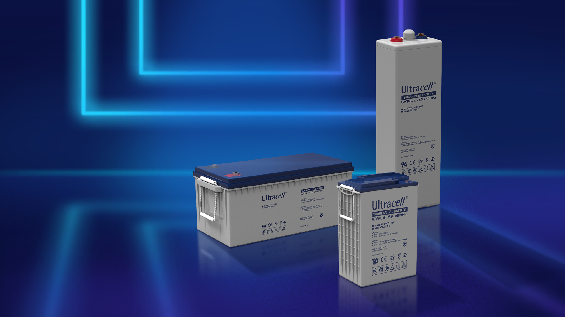 Ultracell UZV Tubular Gel Series